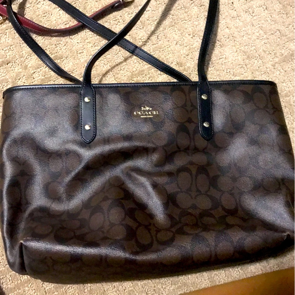 Coach Canvas Tote